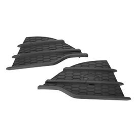 HECASA Pair Fog Light Bezel Compatible with 2013-2016 Ford Escape Front Bumper Light Driving Fog Lamps Door Cover Trim - Left & Right Side Replacement for CJ5Z17E810AA CJ5Z17E811AA