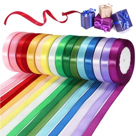 Satin Ribbon Gift Ribbon Satin Ribbons Gift Ribbons 22 m x 20 mm Maypole Ribbons Weatherproof Ribbon Gift Ribbon Ribbons for Crafts for Party Wedding DIY Gift Wrapping