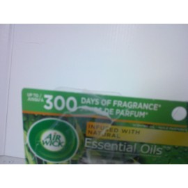 Air Wick Plug Ins Refills Essential Oil Blue Agave & Bamboo 5 Pack 3.38floz