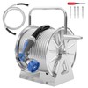 SPECILITE Stainless Steel Garden Hose Reel with 3/8" 100FT Hose