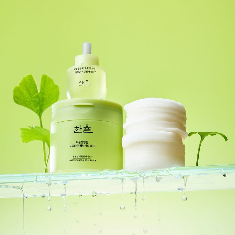 Hanyul [한율]보들은행잎 모공탄탄 펩타이드 패드 [Hanyul] Bodeul Han Leaf Pore