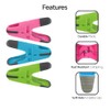 Soft Grip Clothes Pegs for Washing Line Strong & Durable