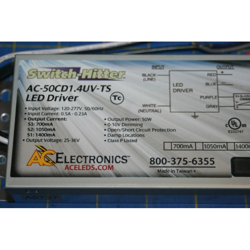 Ace Electronics Switch-Hitter AC-50CD1.4UV-T