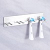 Toothbrush Holders, Electric Toothbrush Head Holder Wall Mounted, Stainless Steel