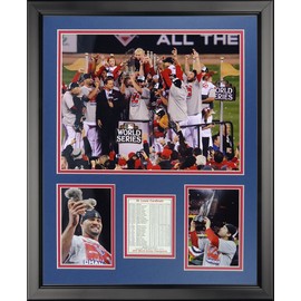 Legends Never Die 2011 St. Louis Cardinals World Series Champions - Podium - Framed Photo Collage, 16" x 20", (19646U)