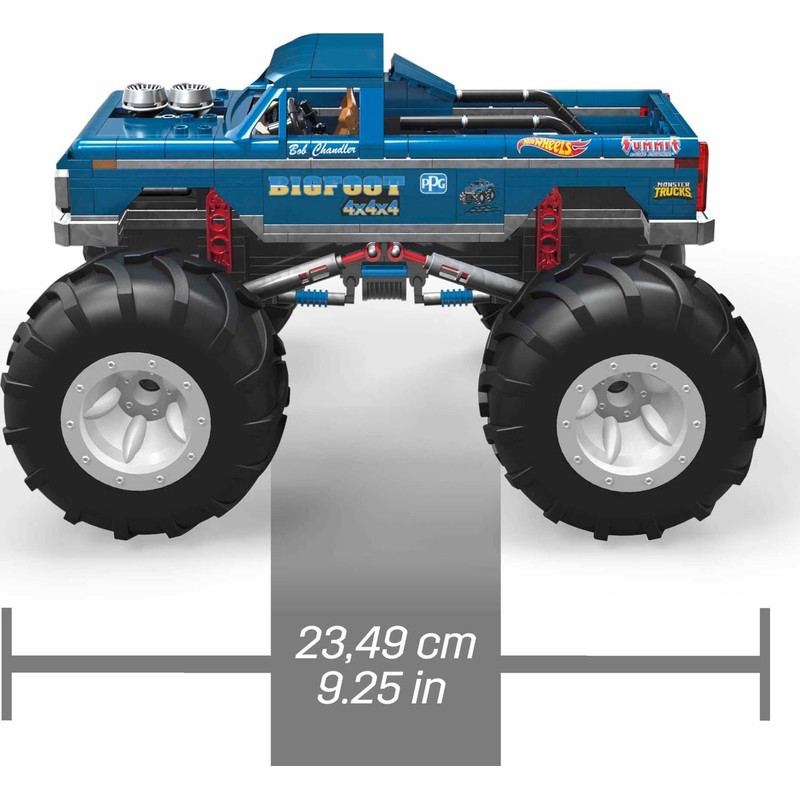 MEGA Hot Wheels Collectible Monster Truck Building Toy for Adults