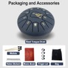 ModouString Steel Tongue Drum for Kids, 6 Inches 11 Notes