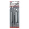 Bosch Professional 3 x Jigsaw blade T 344 DP Precision