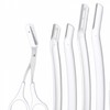 Travel Portable Eyebrow Grooming Kit: Razor, Scissors, Tweezers, and Thinning Tool Eyebrow 10ea