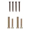 Door Handles Kit Chinese Style Antique Copper Gate Pull Handle