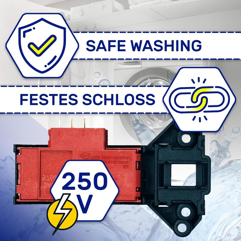 Washing Machine Door Lock with Original Code 2805310100 2805310400 for