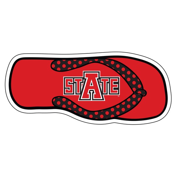 Craftique Arkansas State Indians Magnet (A State FLIP Flop Magnet (12"), 12 in)