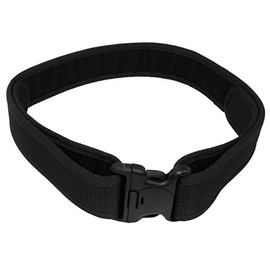 MFH Adjustable outer belt security with extra length up to 125 cm belt trouser belt black