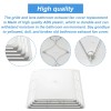Tnitrib S97013576 Bathroom Fan Cover Grille for Broan NuTone Bathroom
