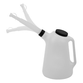 WINMAX TOOLS AUTOMOTIVE Oil Dispenser, 8 Quart, Translucent, Bottle with Spout Cap, Automotive Oil Container