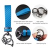 Turcee Carbon Fiber Car Keychain,Interior Accessories Keychains Leather Car Key