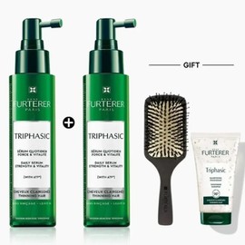 [Department Store Product] 1+1 Rene Furterer Triphasic Anti-Aging Ampoule Serum 100ml / [백화점제품] 1+1 르네휘테르 트리파직 안티에이징 앰플 세럼 100ml