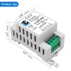 5V 12V Power Supply din Rail，2A 0.8A,Dual Output 10W,Input 100-240Vac,120VAC