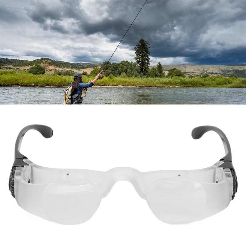 Portable HD Glasses Fishing Hands Free Binoculars Telescope 4X Magnification