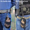 [KDTAC] Tactical Gear Molle Crash Hook/Hanging Carabiner T Mount MOLLE