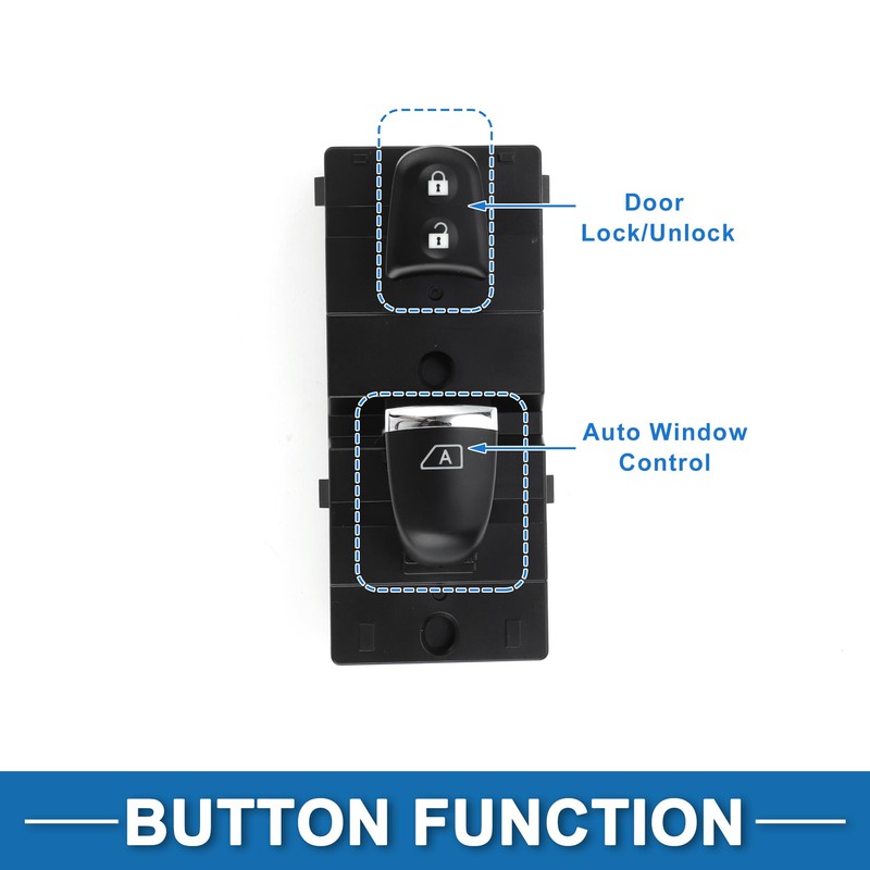 A ABSOPRO Power Window Switch No.254115AA0A Window Control Switch for
