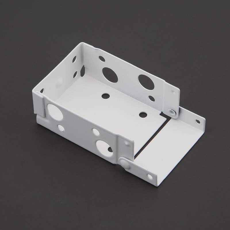 HOJLKLD 4 Pack Blinds Brackets 2 Inch White Low Profile