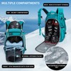 NONSAR Ski Boot Bag, 50L Snowboard Boot Travel Backpack -