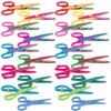 Playtastic Children's Scissors: 20-Piece Craft Scissors Set for Children, with