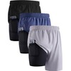 Paquete de 3: pantalones cortos de correr para hombre de