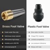 1 Inch Foot Valve No-Lead Brass Heavy Duty Backflow Preventer