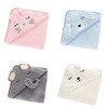 Hnyenmcko Newborn Unisex Baby Cotton Flannel Receiving Blankets Bundle Cute