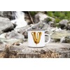 MAXIKIWI Langlebige Emaille-Kaffee- oder Tee-Camping-Tasse für drinnen und draußen, Motiv: