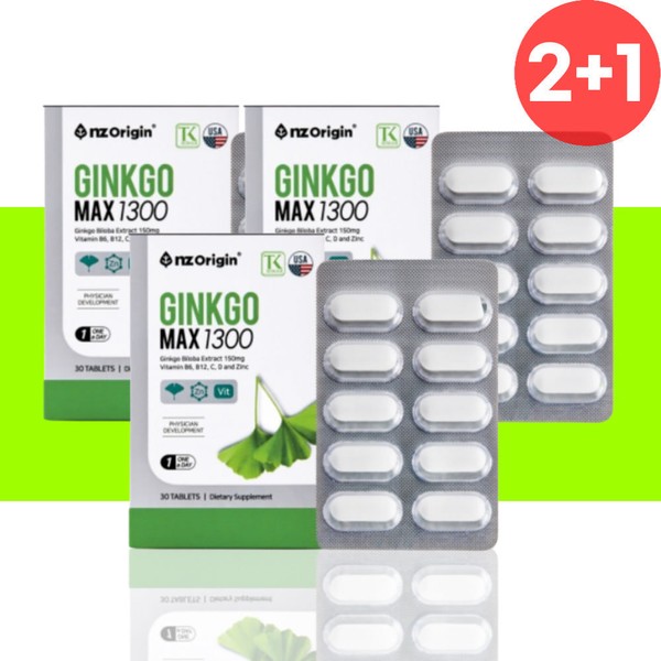 [On Sale] Blood Flow Memory Ginkgo 3-month supply / [온세일]혈행