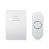 Byron DBY-21132 Doorbell Set, up to 100 m Wireless Range,