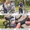 1Pcs Combination Bike Lock Cable, Heavy Duty Anti Theft Bike,