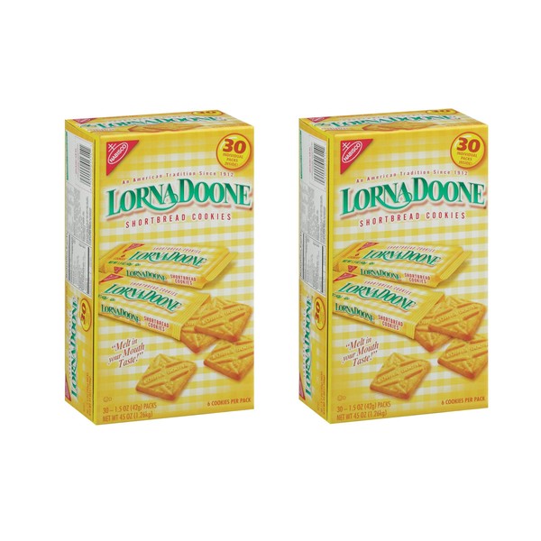 Lorna Doone-Shortbread Cookies, 1.50z Pack, 60Ct