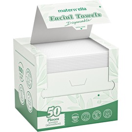 Face Towel, Disposable Towel, 11.8 x 9.8 inches (30 x 25 cm), Extra Large, Wet & Dry Use, Face Wash, Paper Towel, Thick