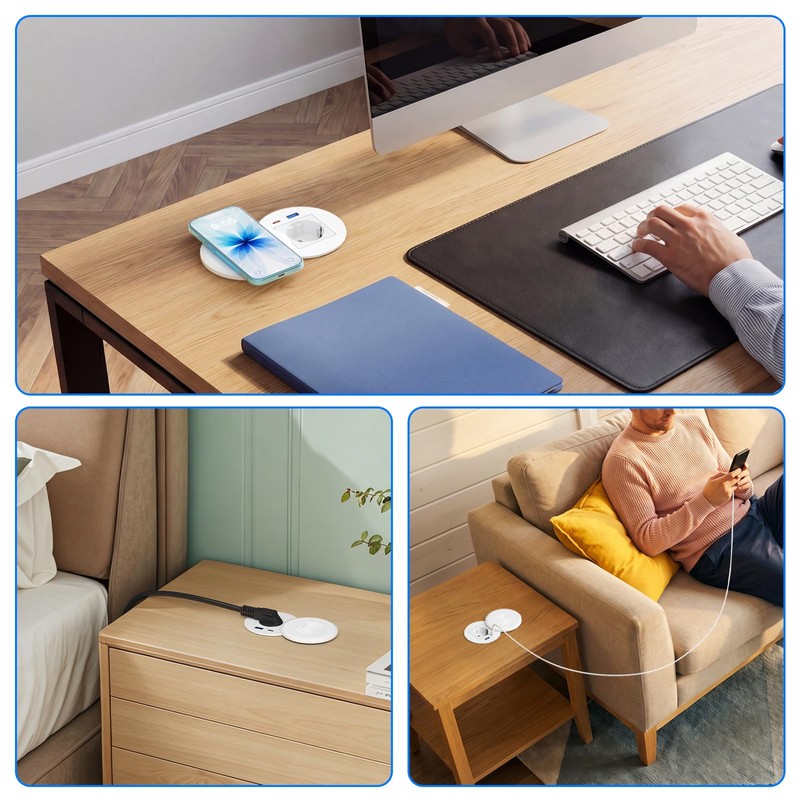 Pindus Presa da incasso con USB-C PD 30 W e