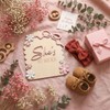 Baby Announcement Sign, Wooden Hello World Newborn Welcome Sign