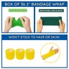 2" Cohesive Flexible Bandage Wrap – Color Variety Pack (Box