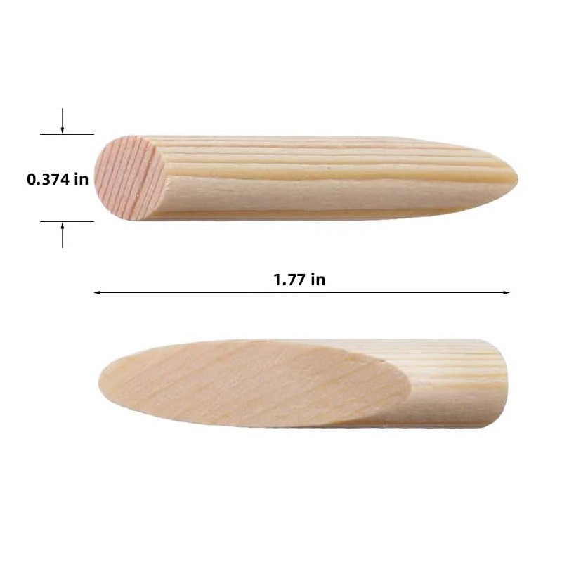 Kosmi 50-Pack Solid Wood Pocket Hole Plugs Pine Pocket Hole