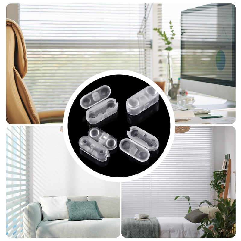 BBTO 30 Pack Chain Connectors, 4.5mm Ball Cord Chain Clips,