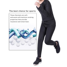 AYESZEQ 2 Pack Youth Boys & Girls Long Sleeve Compression Shirts Sports Base Layer for Kids Cold Gear Grey Line M