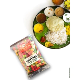 Shreeji Bhindi Colored Fryums 400g (14 Oz) *Fry & Eat*