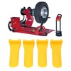 4 Pcs Wheel Rim Guards, Protectors Plastic Inserts Jaw Clamp