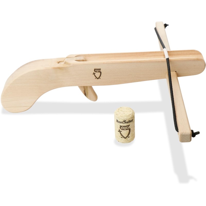 Crossbow small (shoots corks), nature, for bottle corks