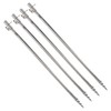 A&N Set of 4 Rod Holder Bank Stick Stainless Steel