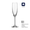 laser-diele Leonardo Sektglas mit Gravur als Geburtstagsgeschenk – Personalisiertes Sektglas