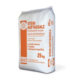 50 kg Stone Defrosting Salt (2 x 25 kg) Gritting Agent KL-M Snow Winter Ice Frost Premium Includes 1 Pair of Arnomed Disposable Gloves