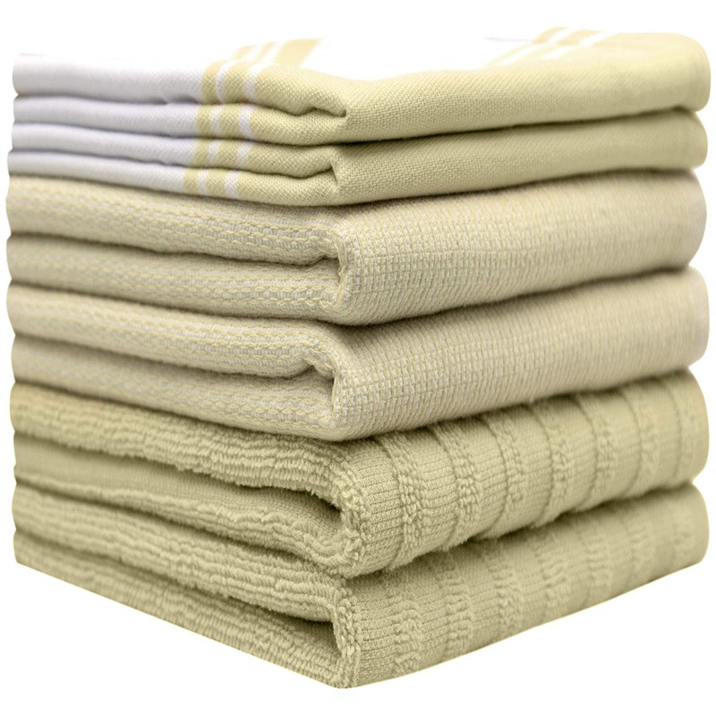 Premium Kitchen Towels (20”x 28”, 6 Pack) | Large Kitchen